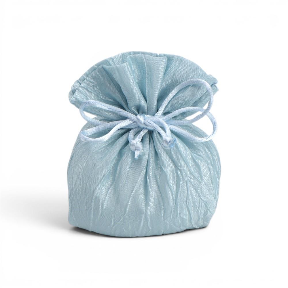 SACCHETTO PLISSE LIGHT BLUE BG1-08192